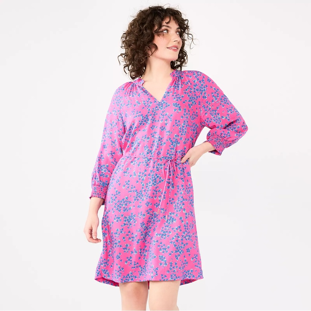 Draper James Pink Floral dress